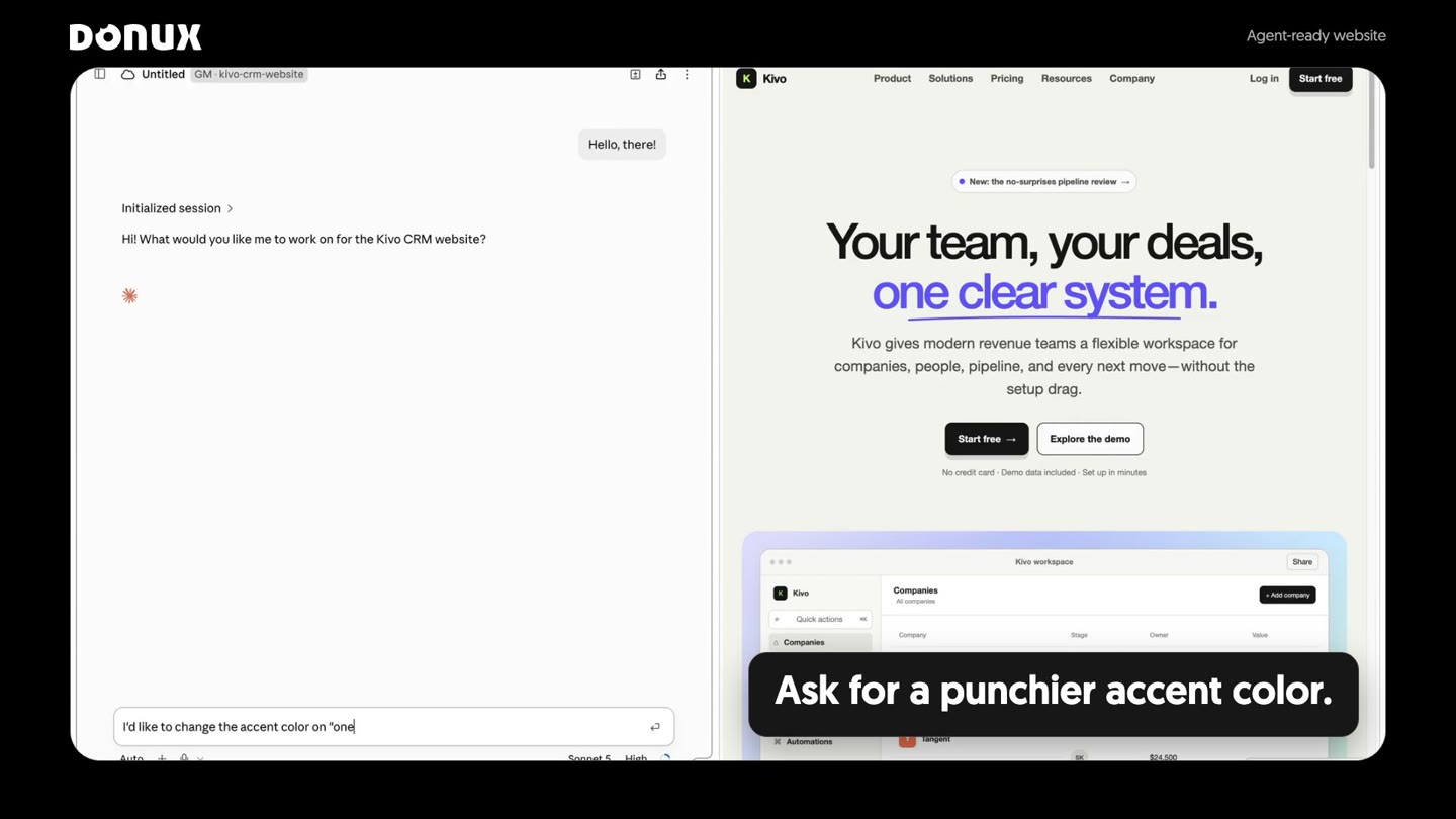Change an accent color across the whole site